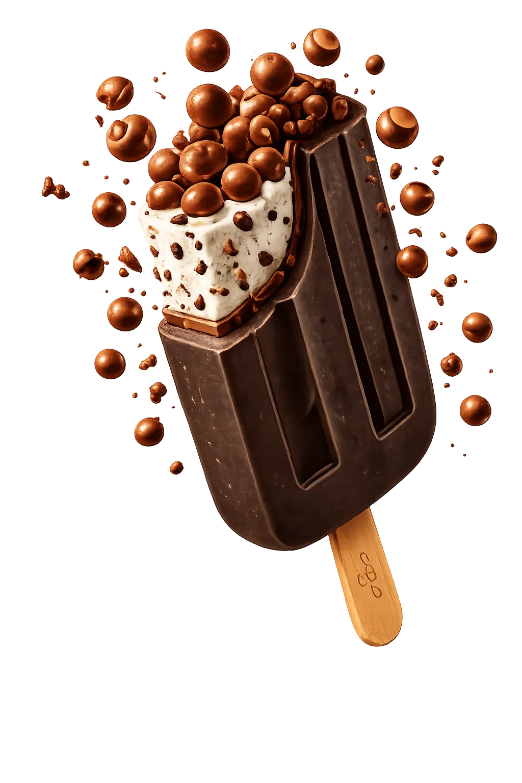 Aice chocolate crispy ice cream