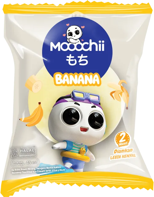 Mooochii Banana wrapper