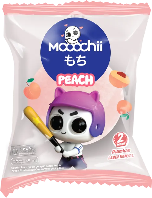 Mooochii Peach wrapper