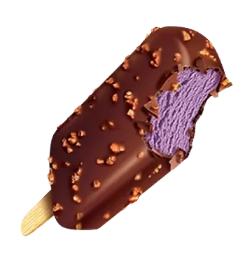 Taro Crispy unwrapped product