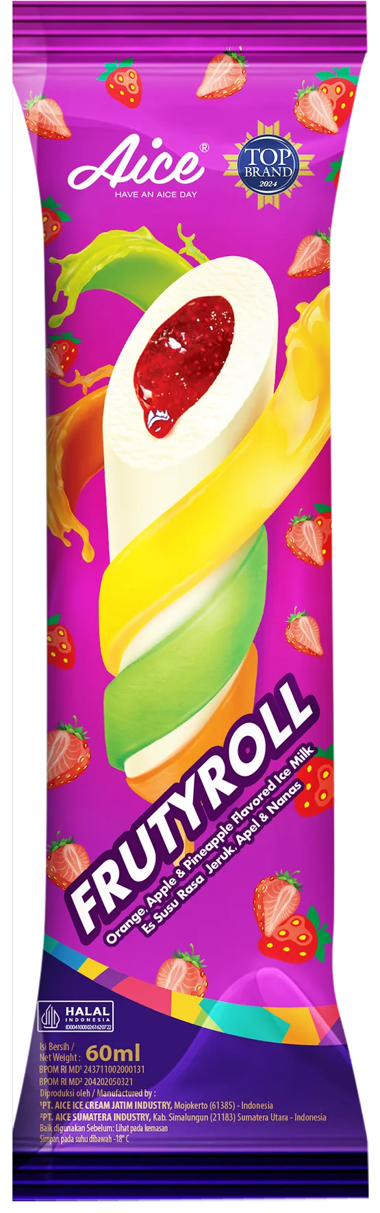 Fruity Roll wrapper