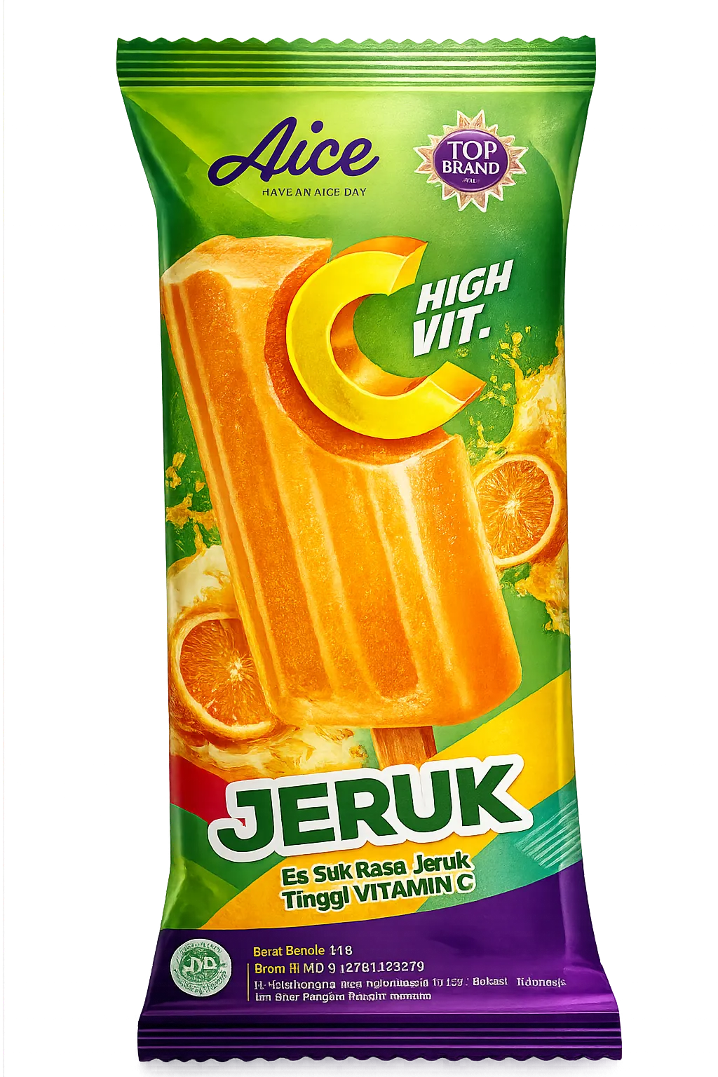 Orange wrapper