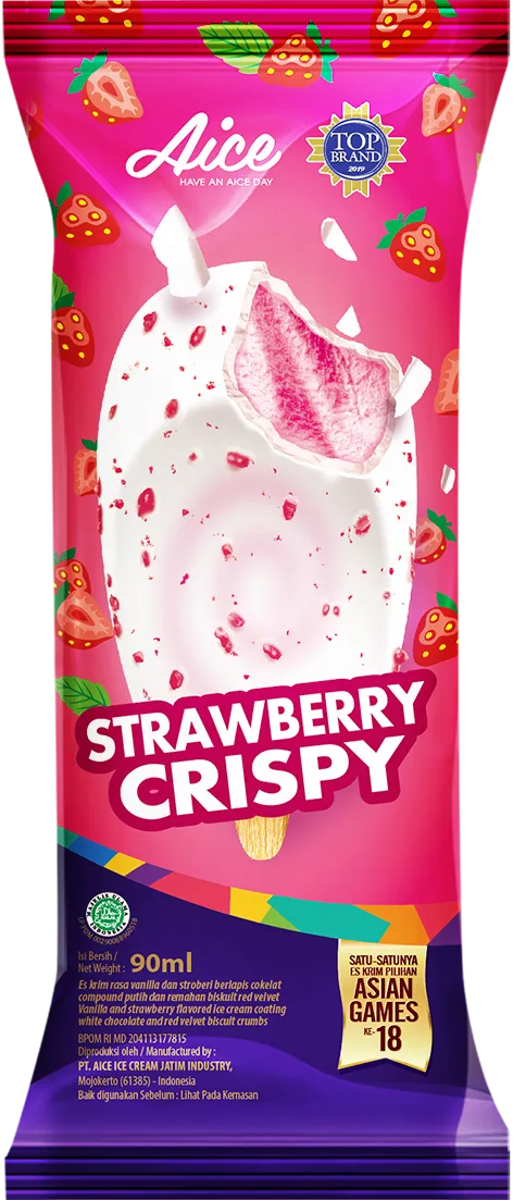 Strawberry Crispy wrapper